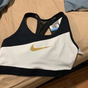 New Nike swoosh bra with a black mesh